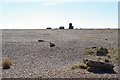 TM4449 : Orford Ness: view towards disused radar installation by Christopher Hilton