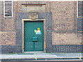 Detail of Burley Street telephone exchange, Leeds