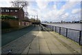 TQ4279 : Thames path towards the Thames Barrier by Ian S