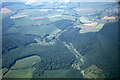 Aerial view - Woodland around Tintern Cross area