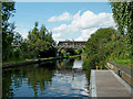 Grand Union Canal by Star City in Birmingham