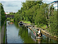 Grand Union Canal by Star City in Birmingham