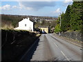 Looking down Toothill Bank