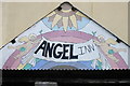 SN5881 : Painted pub sign, Angel Inn, Aberystwyth by Rudi Winter