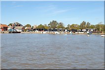 TM4249 : Orford Quay from the river by Christopher Hilton
