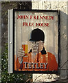 Sign for the John F Kennedy, Dewsbury #2
