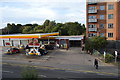 Shell filling station