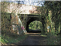 The Devonshire Road bridge over the former Mill Hill East to Edgware railway line (2)