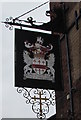 Cravens Arms Hotel name sign, Craven Arms