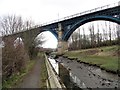 Willington Gut and the viaduct