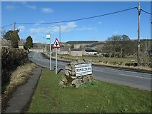 NY9921 : The B6277 entering Romaldkirk from the south by Christine Johnstone
