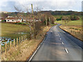 The A72 near Skirling