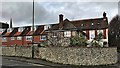 Buildings near the south end of South Pallant