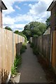 Footpath from Dickens Avenue