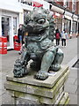 SJ3589 : Chinese Lion, Berry Street, Liverpool by Rudi Winter