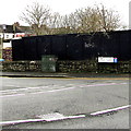 Dark green cabinet, Lloyd Street, Newport