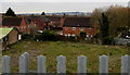 Houses at the eastern end of Somerton Park, Newport