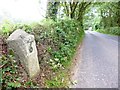 Old Milestone by the A30, Tregonebris