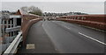 South across Somerton Road railway bridge, Newport