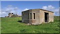 HY2406 : Searchlight emplacement, Graemsay, Orkney by Claire Pegrum