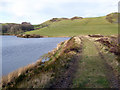 Footpath across the dam