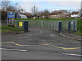 School entrance from Willowbrook Drive, St Mellons, Cardiff