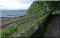 Fife Coastal Path and railway