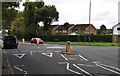 Mini-roundabout, A416