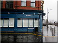 Market Street side of the Newport City Homes office, Newport