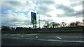 Westbound on A59 Approaching Junction With B6230