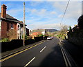 North along Belgrave Road, Abergavenny