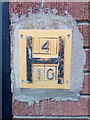 SH5872 : Hydrant marker on Mount Street, Bangor by Meirion