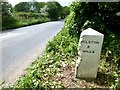 Old Milestone by the B3293, east of Trelanvean