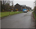 Towards the eastern end of  Cambrian Close, Brecon