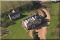 Norman Manor House, Boothby Pagnell: aerial 2020 (2)