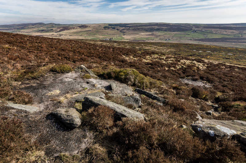 Lancaster Bomber Crash Site, The Roaches © Brian Deegan :: Geograph ...