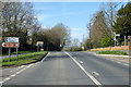 SP7230 : A413 towards Buckingham, Padbury by Robin Webster