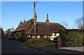 TR2157 : Thatched cottages on Nargate Street, Littlebourne by David Howard