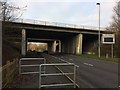 M6 Motorway Bridges Over A56 Near Thelwall