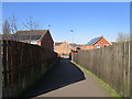 Path linking Normanby Road with Bedford Way