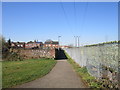 Footpath to Buckingham Avenue