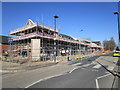 New housing under construction, Frodingham Road