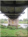 NT6725 : Underneath  Nisbet  Bridge  over  River  Teviot by Martin Dawes