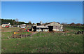 Farm buildings by Little Ouse River