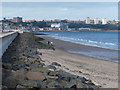 Sea defences at Links Sands. Kirkcaldy