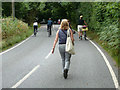 Going down to the anti-fracking demonstration, Balcombe