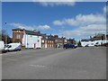 The Magdalen Street car park, Exeter, during lockdown