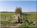 Stile on the Path to Higher Spen Moor Farm