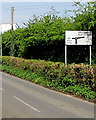 Oldends Lane direction sign, Stonehouse