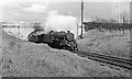 SD5176 : Down express freight on the West Coast Main Line passing Hilderstone, 1960 by Alan Murray-Rust